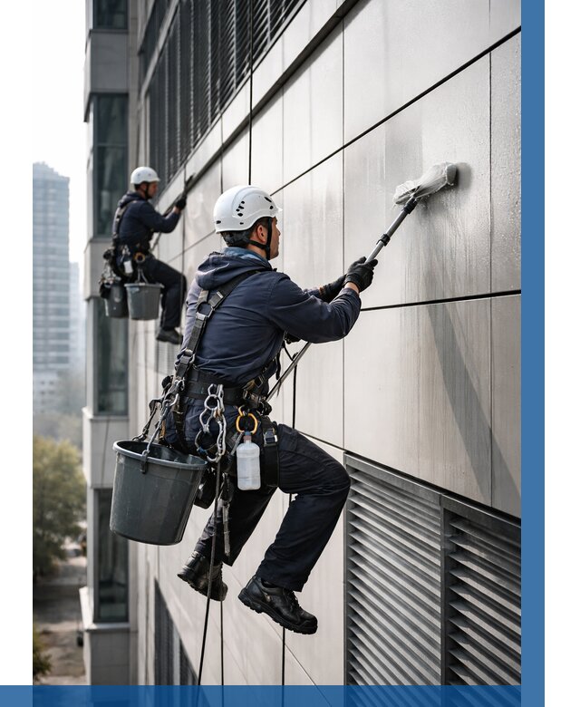 Мойка вентилируемого фасада в Полевской от 257 р. | ВЫСОТНИК-Плв