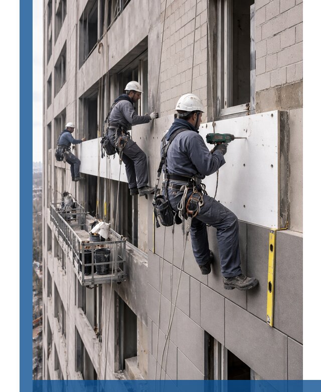 Монтаж фасадных термопанелей высокого качества в Полевской