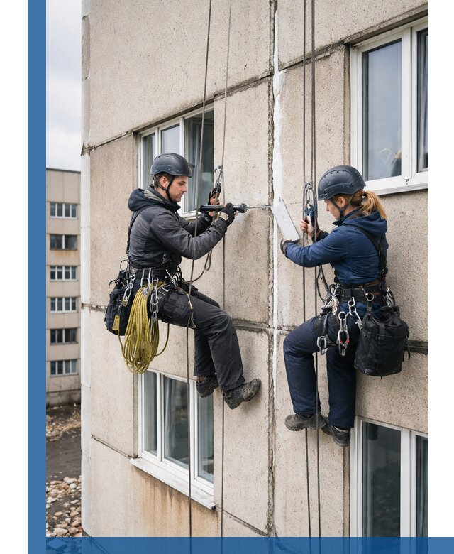 Герметизация межпанельных швов тёплым швом в Полевской