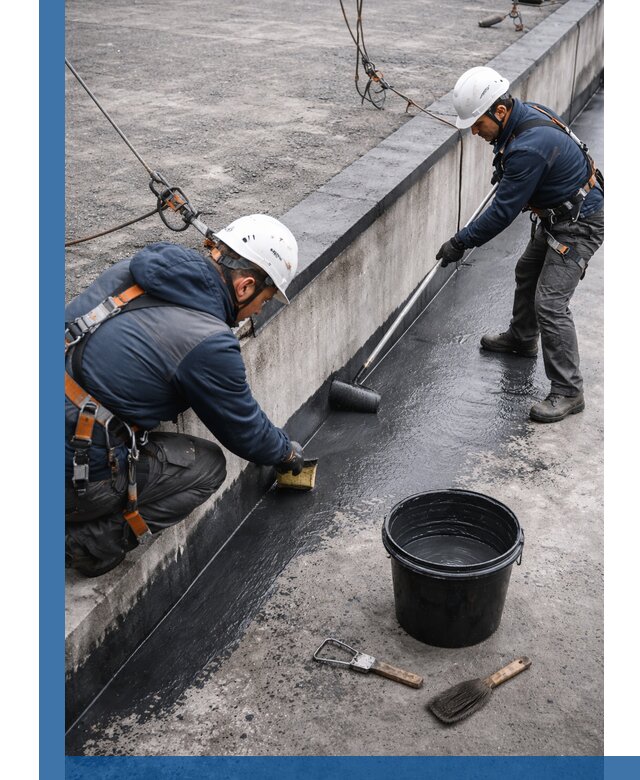 Гидроизоляция кровли жидкой резиной профессионально в Полевской