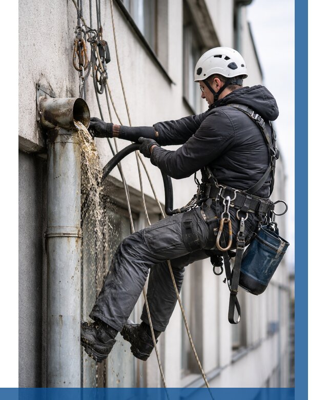 Прочистка водосточных труб в Полевской от 3593 р. | ВЫСОТНИК-Плв