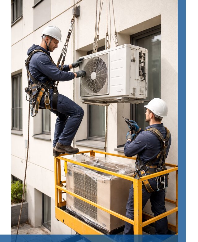 Демонтаж внешнего блока кондиционера в Полевской от 3593 р. | ВЫСОТНИК-Плв