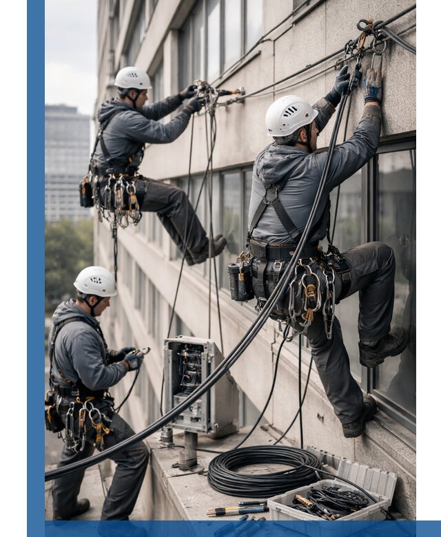 Прокладка оптоволоконного кабеля в Полевской под ключ с тестированием