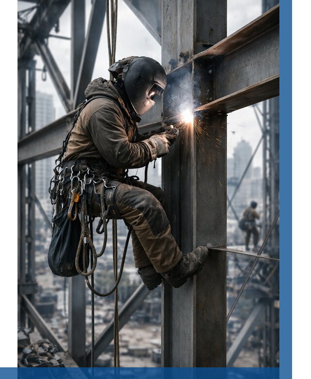 Высотные сварочные работы в Полевской от 3593 р. | ВЫСОТНИК-Плв