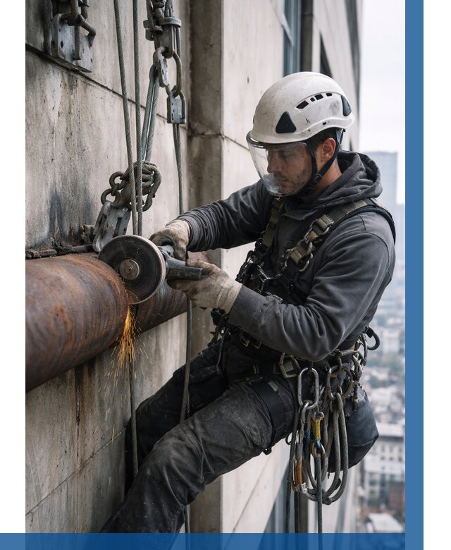 Резка металла на высоте в Полевской по цене от 4619 р. | ВЫСОТНИК-Плв