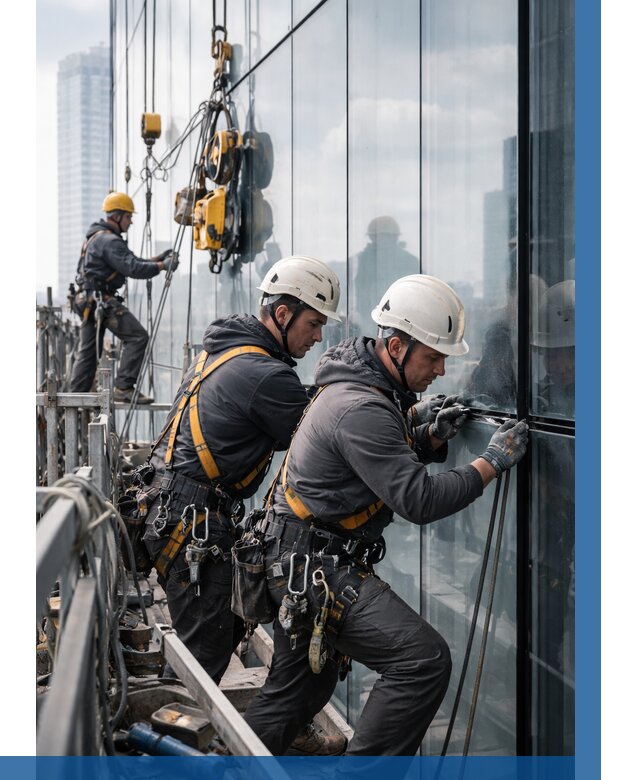 Структурное остекление фасадов в Полевской от 9752 р. | ВЫСОТНИК-Плв