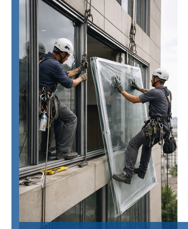 Профессиональная замена стекла в витраже в Полевской с гарантией
