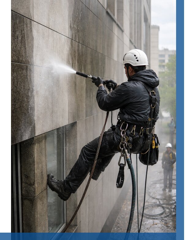 Гидроструйная очистка поверхностей в Полевской от 873 р. | ВЫСОТНИК-Плв