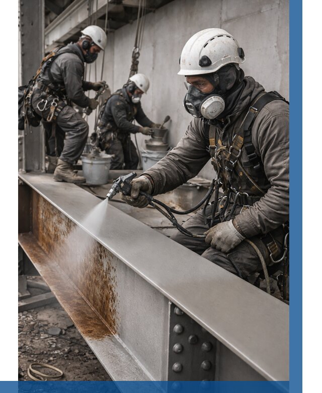 Антикоррозионная покраска металла в Полевской от 719 р. | ВЫСОТНИК-Плв