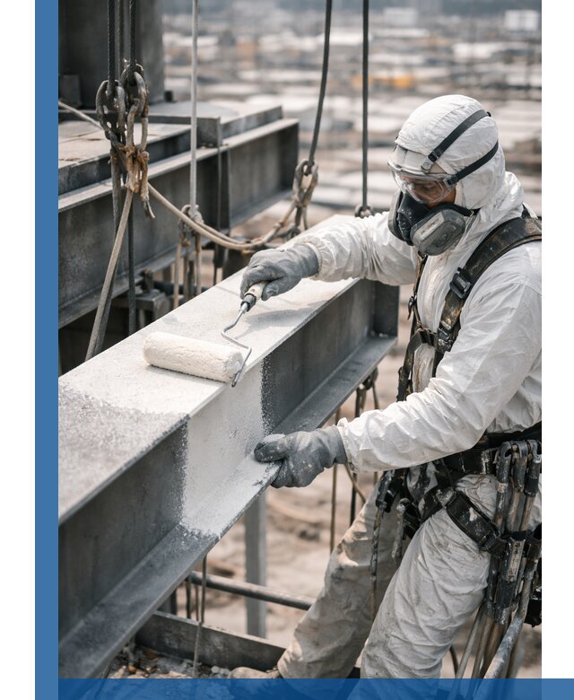 Профессиональная огнезащитная обработка металлоконструкций в Полевской