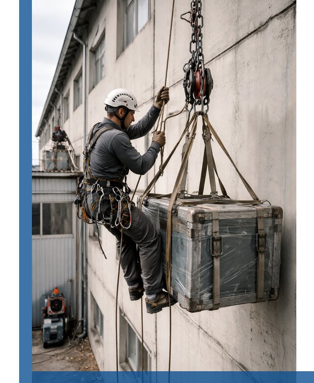 Подъем грузов на высоту в Полевской для промышленных объектов