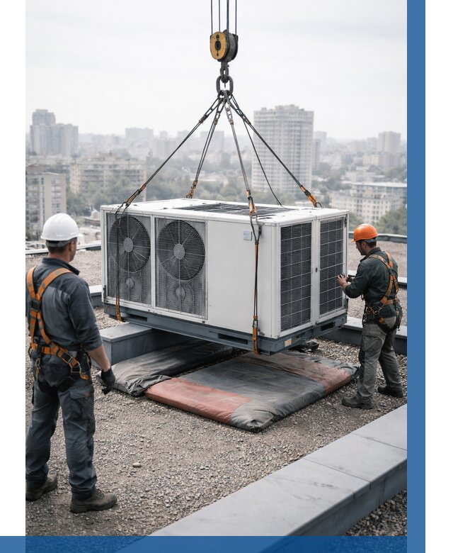 Подъем груза на крышу в Полевской от 5133 р. | ВЫСОТНИК-Плв заказать