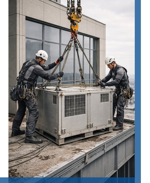 Такелажные работы на высоте в Полевской от 8212 р. | ВЫСОТНИК-Плв