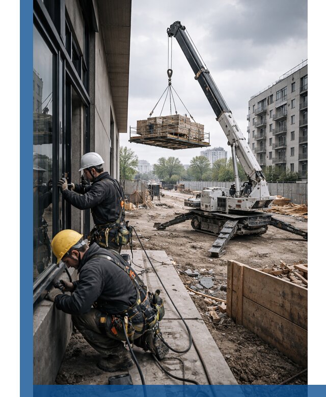 Аренда крана Пионер в Полевской для строительных работ