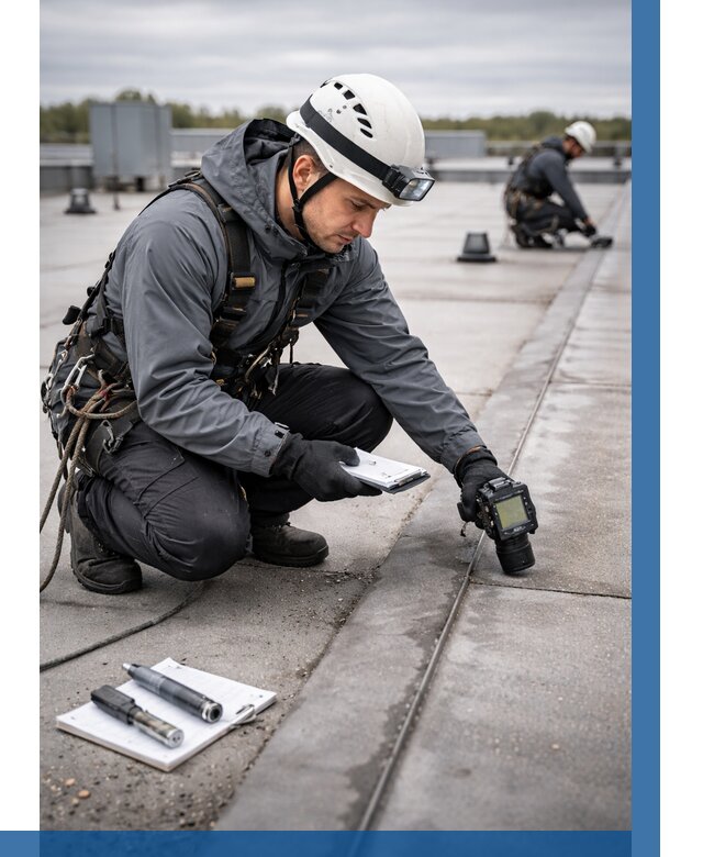 Обследование кровли на протечки в Полевской от 4619 р. | ВЫСОТНИК-Плв