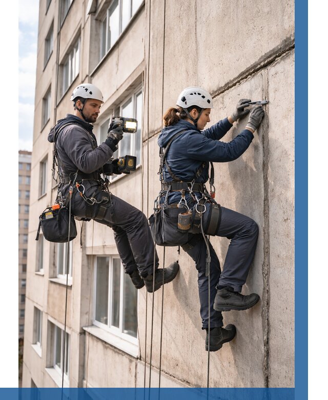 Обследование межпанельных швов в Полевской от 1848 р. | ВЫСОТНИК-Плв