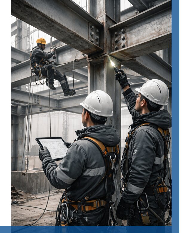 Обследование металлоконструкций в Полевской от 5646 р. | ВЫСОТНИК-Плв