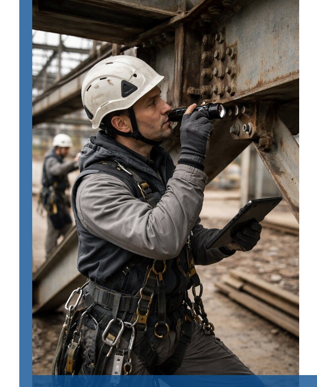 Обследование металлоконструкций и диагностика прочности в Полевской