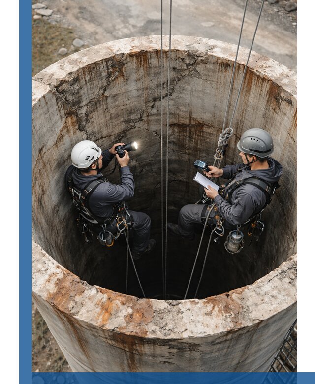 Обследование дымовой трубы: диагностика и оценка состояния в Полевской